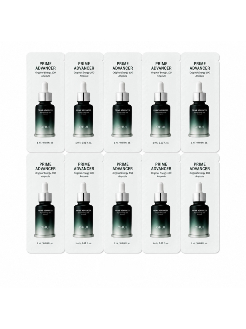 O HUI Prime Advancer Original Energy 100 Ampoule 1ml x 50pcs OHUI